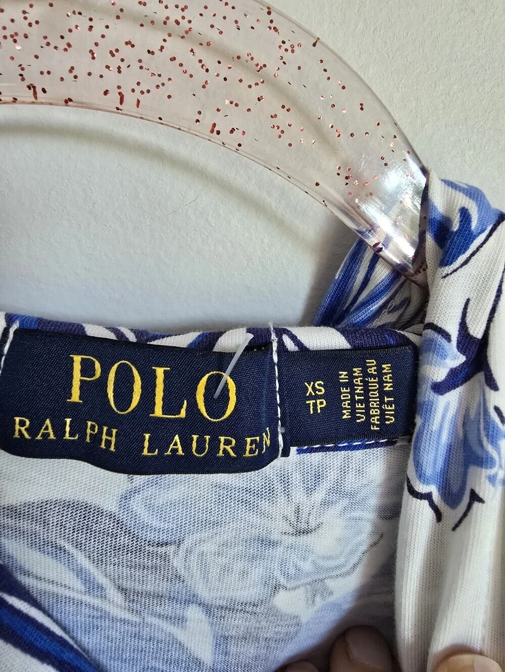 Polo by Ralph Lauren Tropical Hawaiian Floral Cotton Jersey Hoodie Mens SZ XS